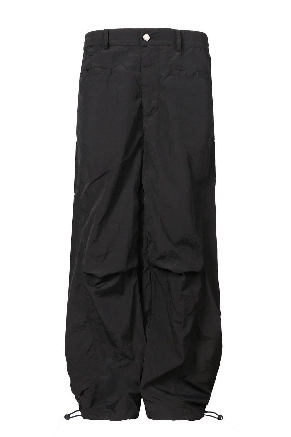 RELABEL Drawstring Pleated Wide-Leg Pants