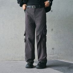 ENSHADOWER Modern Pleated Zipper Tactical Cargo