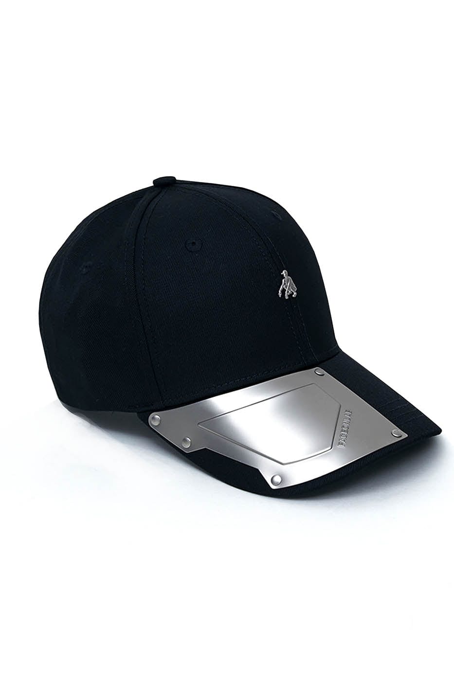 FACEONLAB Metal Plate LOGO Cap Black