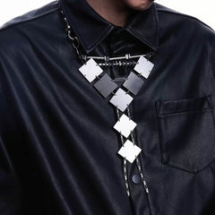 ILLUSORY Cyborg Metallic Tie