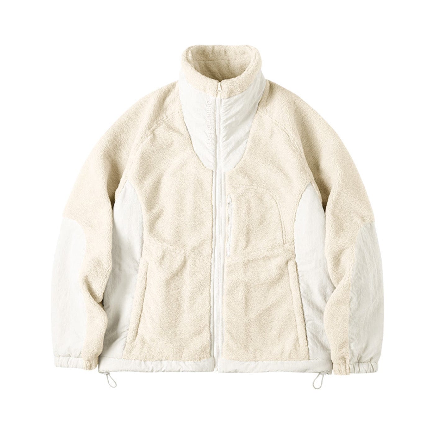 ENSHADOWER Spliced High-Collar Fleece Jacket