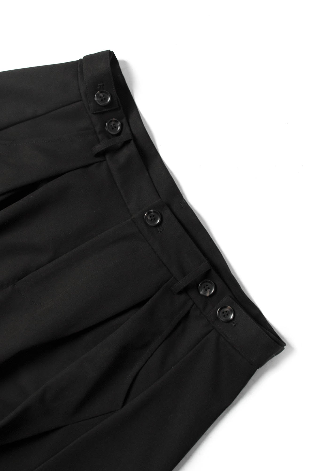 RELABEL Pleated Drape Wide-Leg Trousers