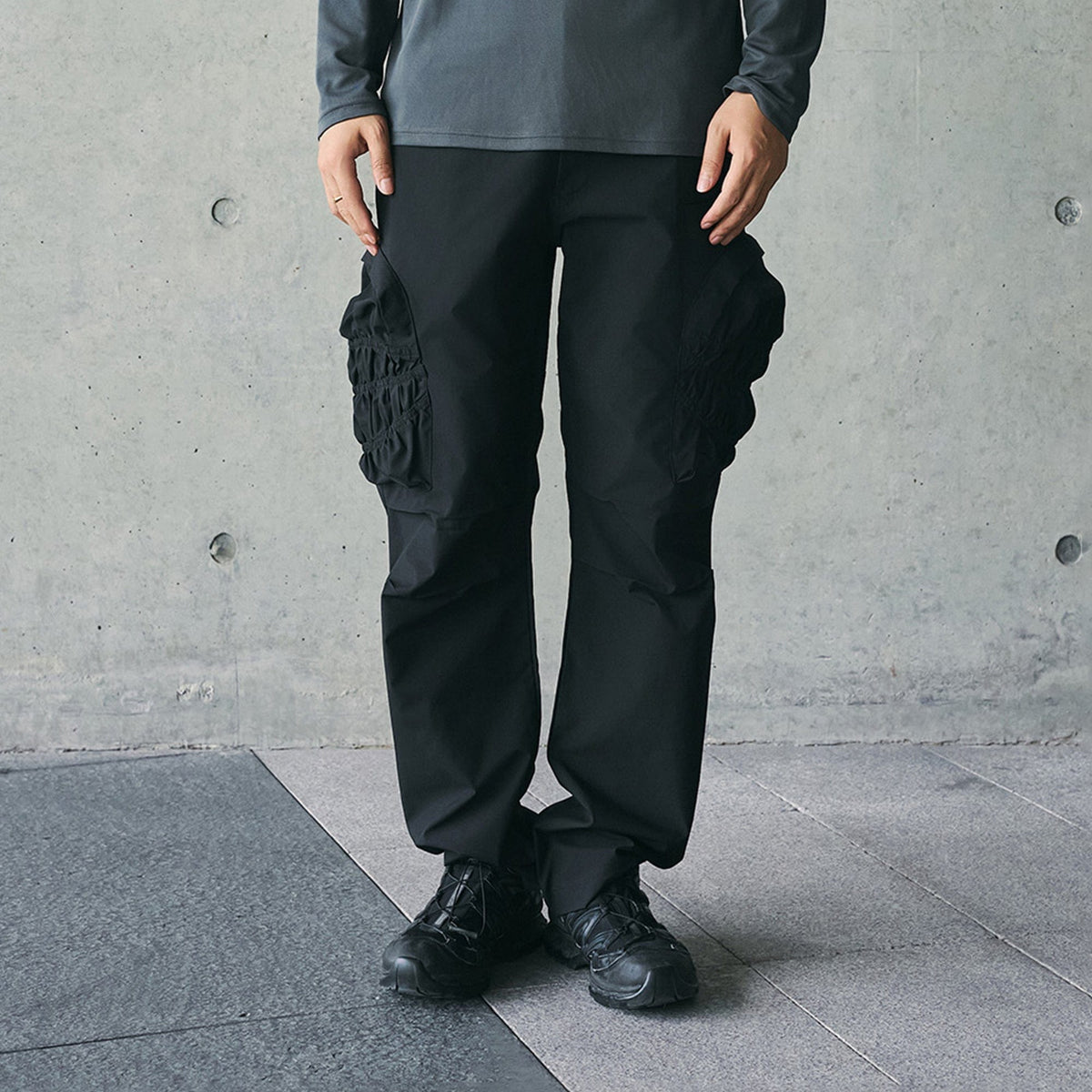 ENSHADOWER Modern Pleated Pocket Ourdoor Pants