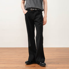 MOITIEDEPETALE Essential Layered Flared Trousers