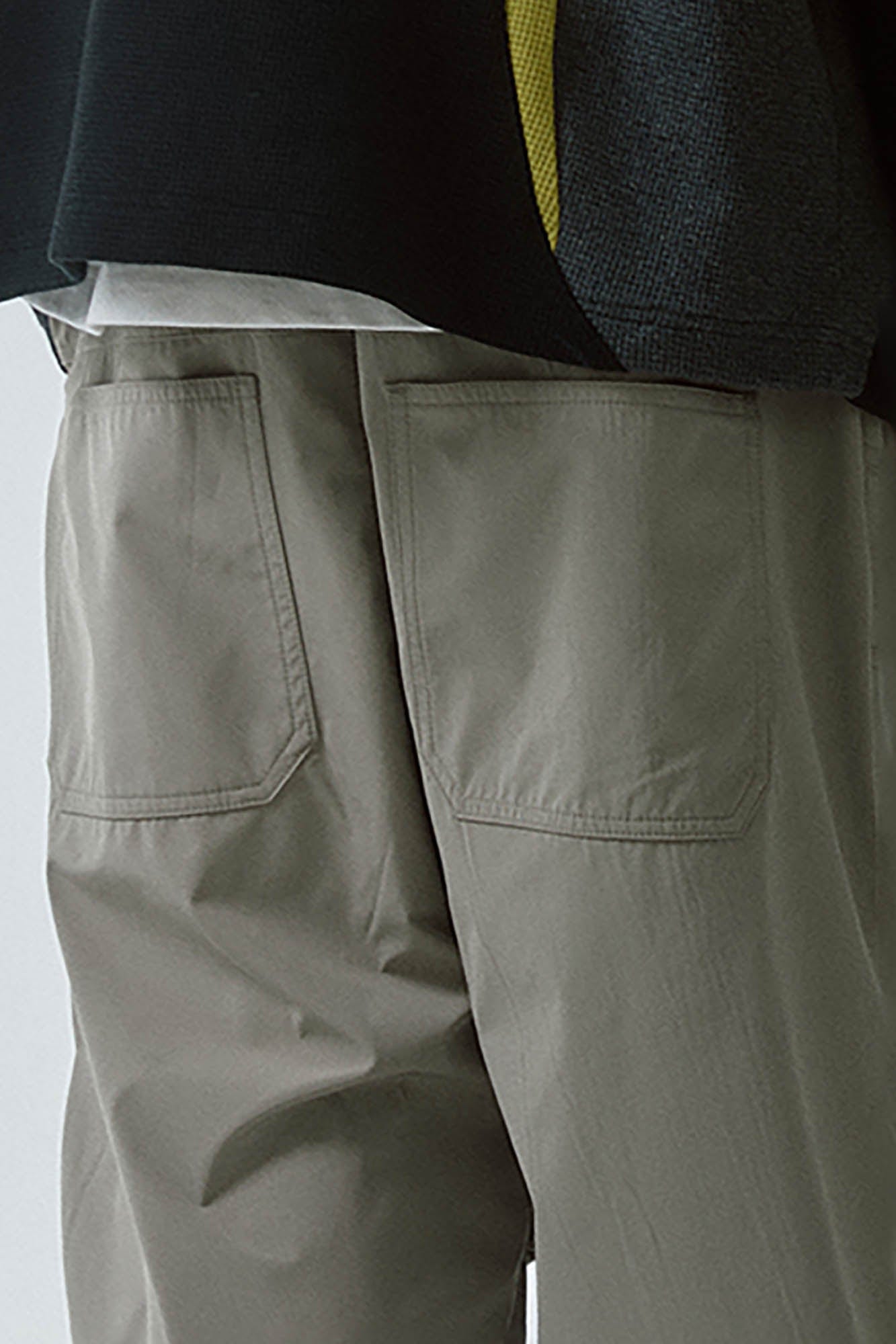 F2CE Multi-Pocket Spliced Crinkled Utility Pants