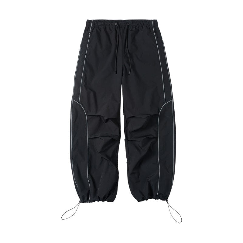 ENSHADOWER Reflective Stripes Straight Pants