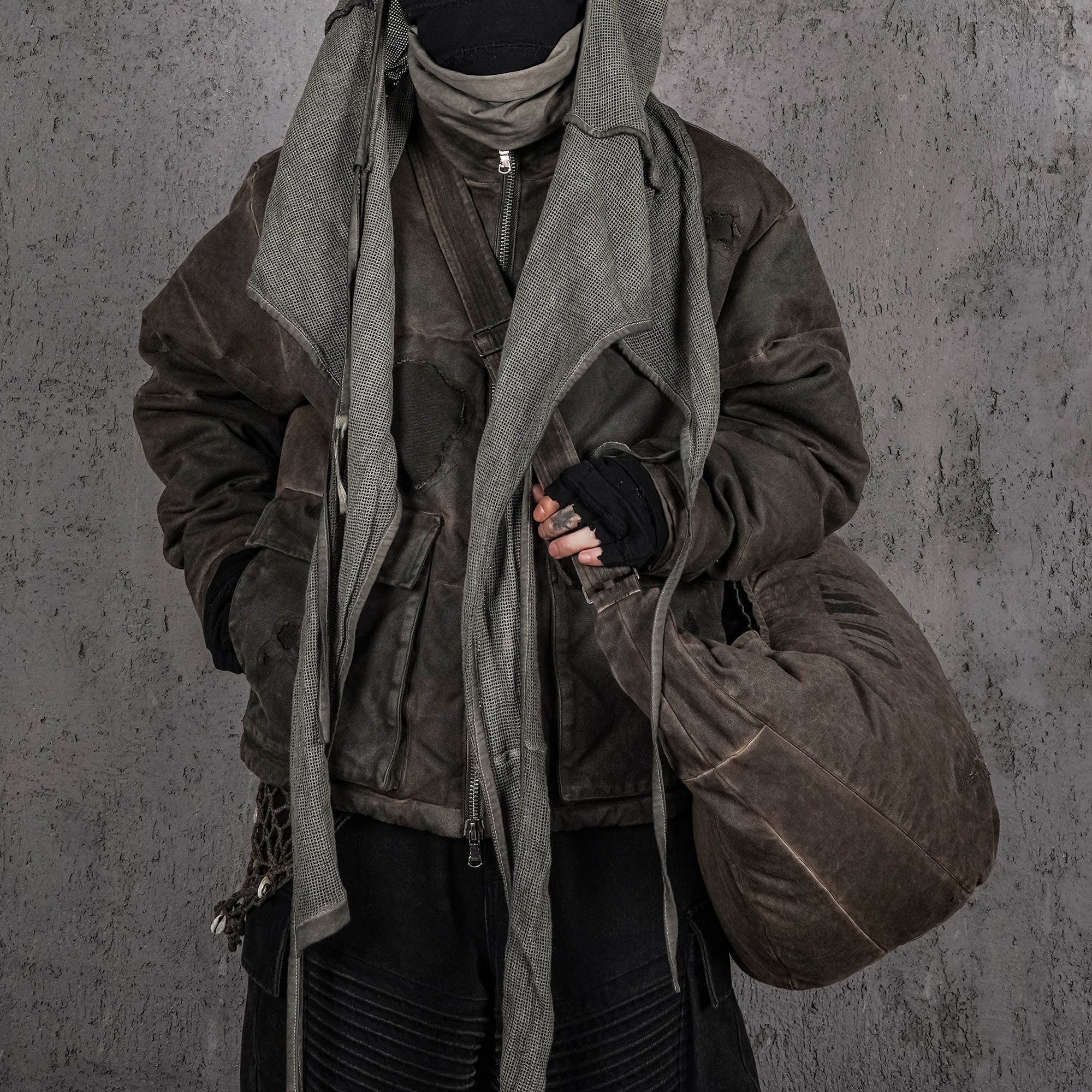 UNDERWATER Distressed Wanderer Crescent Bag