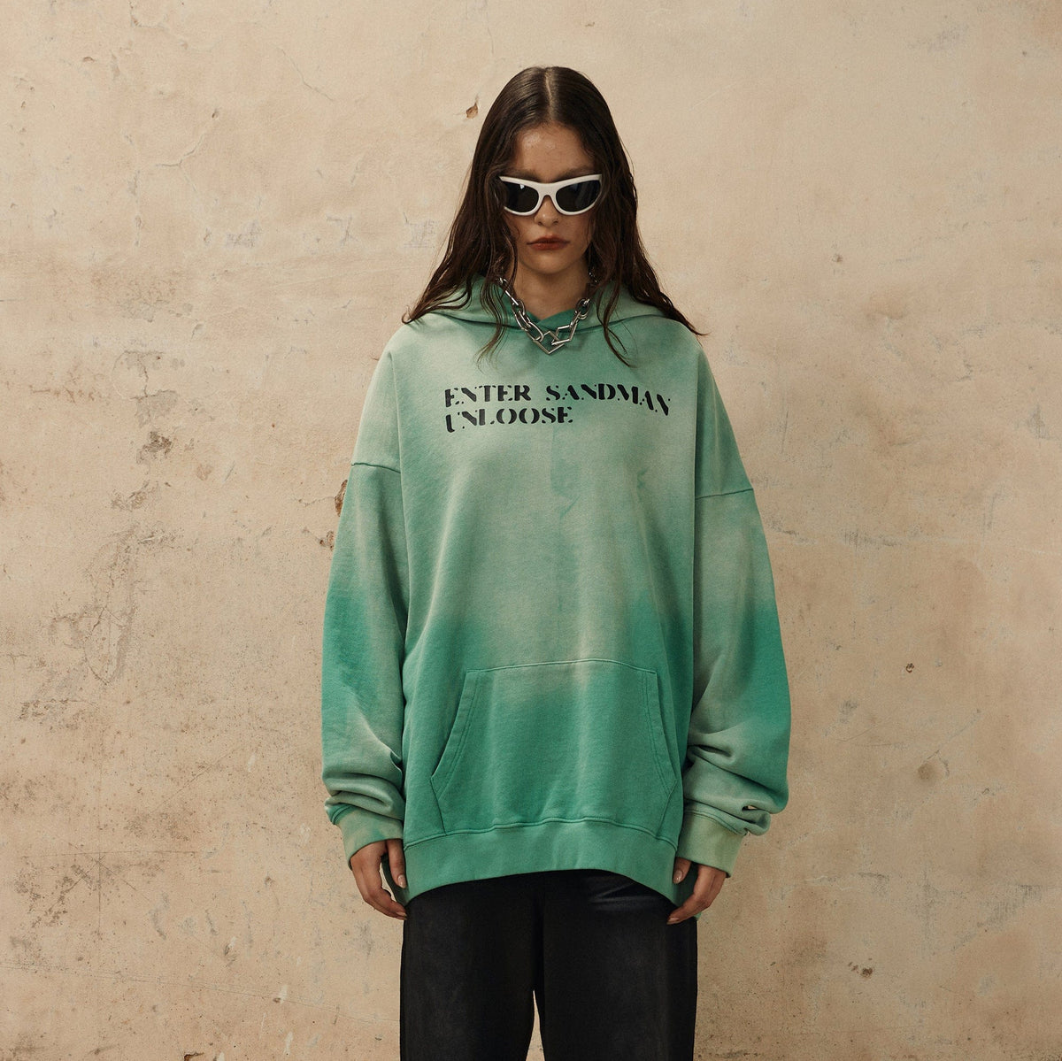OVDY Enter Sandman Faded Hoodie