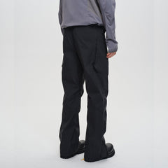 CATSSTAC Tech Paneled Zipper Pockets Elastic Waist Pants