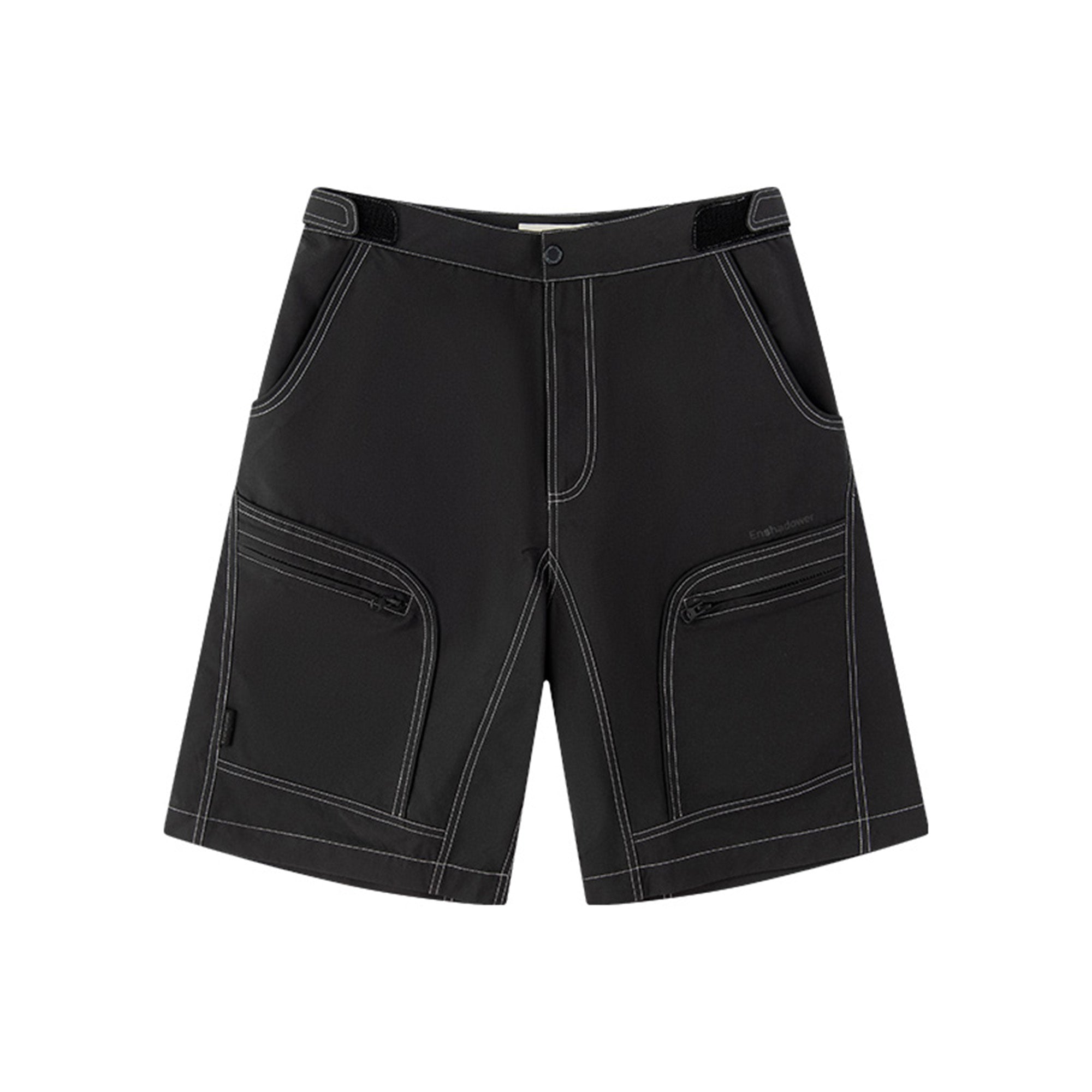 ENSHADOWER Deconstructed Multi Pockets Utility Shorts
