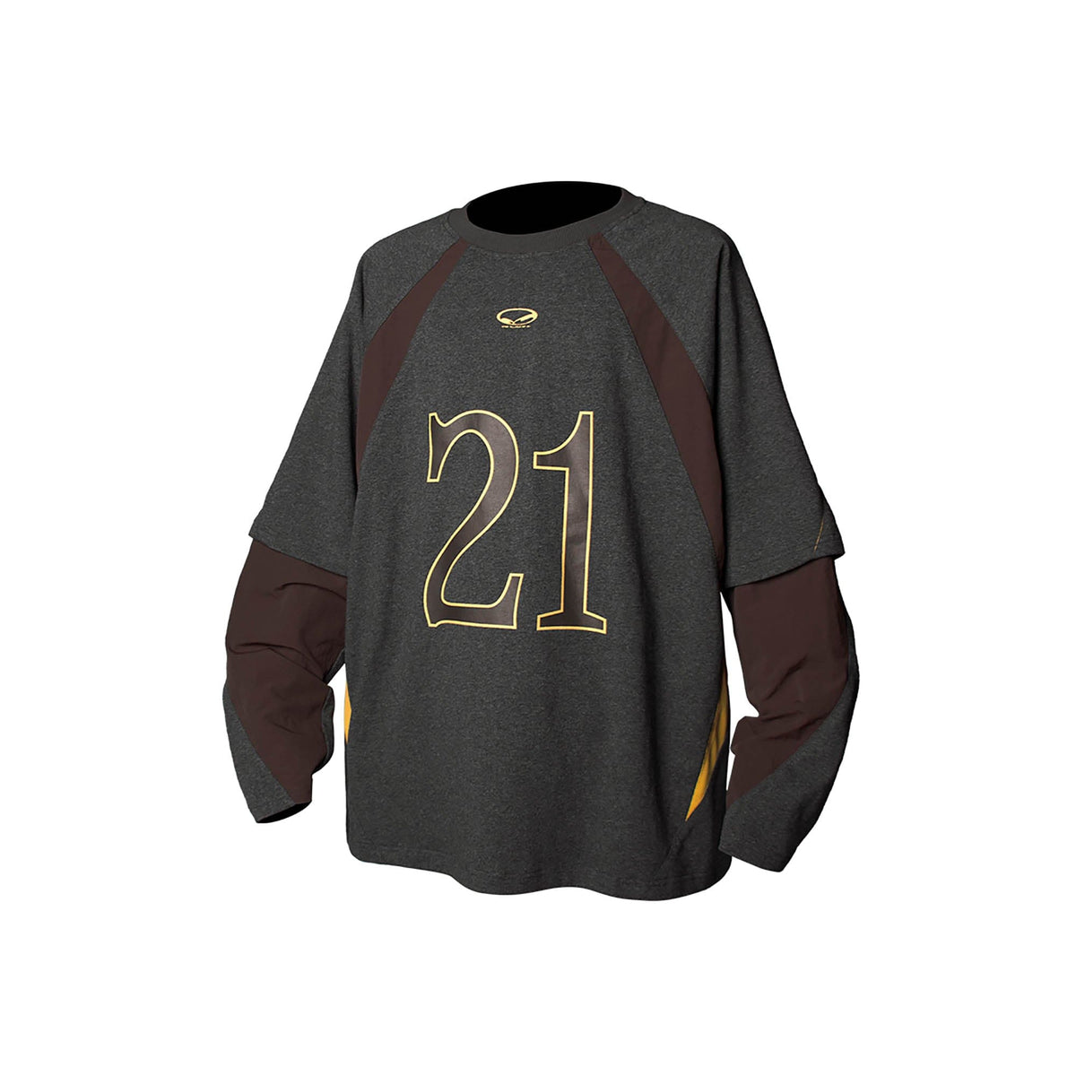 RELABEL No.21 Spliced Layered Long-Sleeve Tee