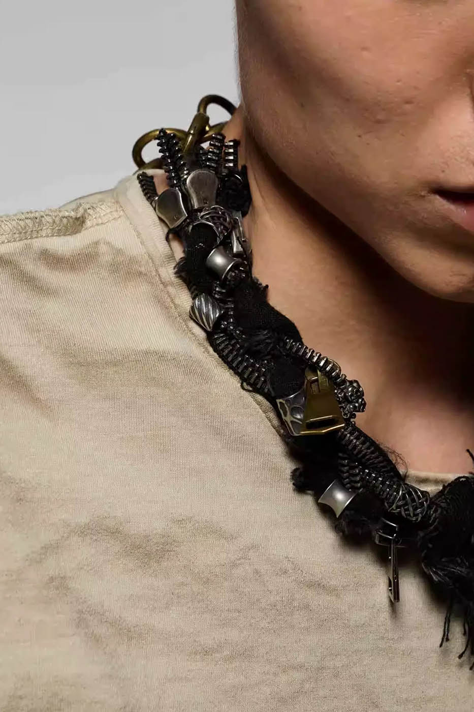 ILLUSORY x FLYERRER Distressed Watcher Necklace