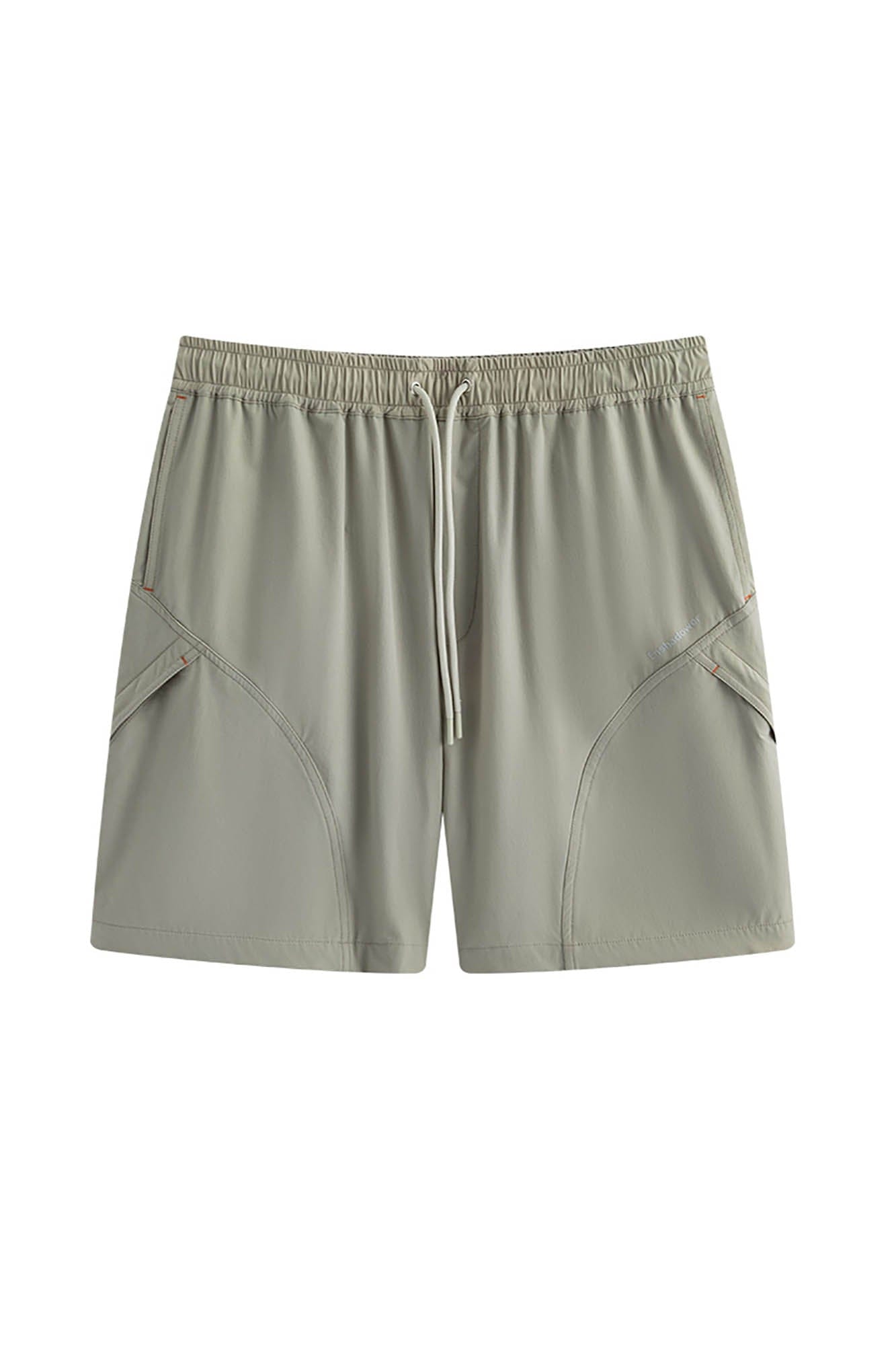 ENSHADOWER Slanted Pocket Drawstring Shorts