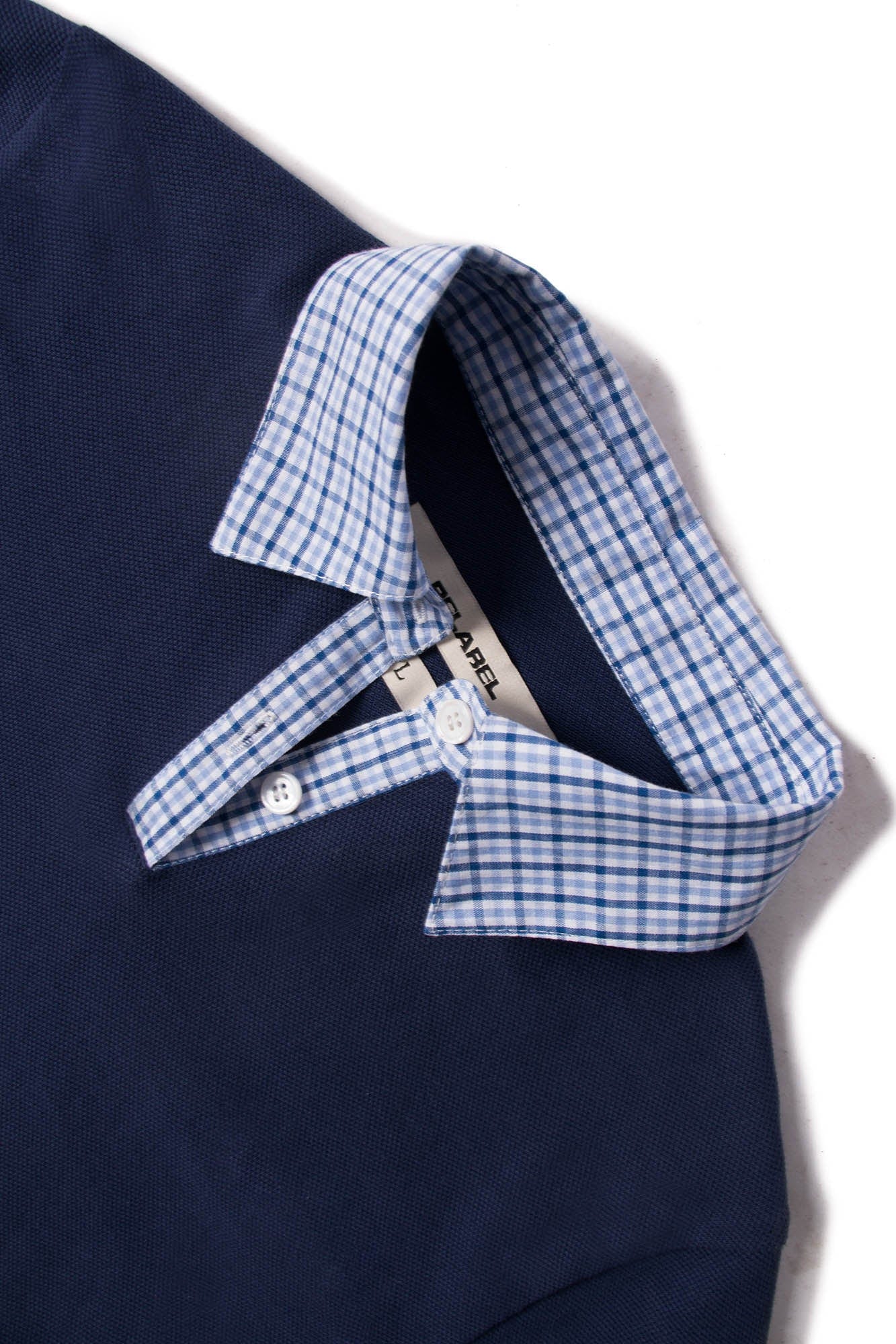 RELABEL Striped Layered Polo T-Shirt