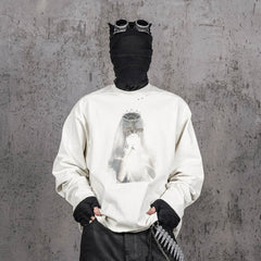 UNDERWATER Bridal Lament Long-Sleeve Tee White