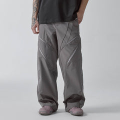 F2CE Cut-Out Curved Paneled Tech Pants