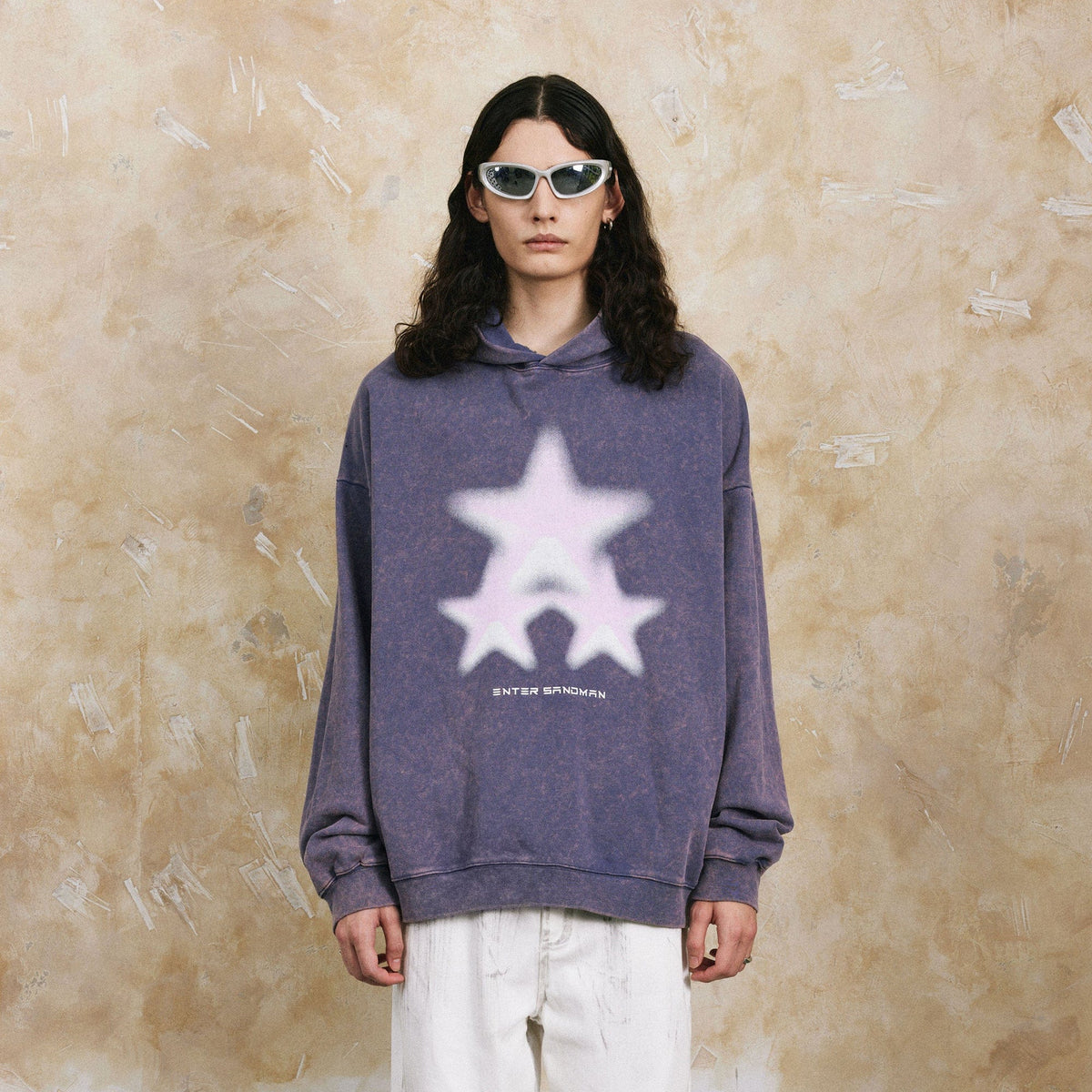 OVDY Soft Stars Faded Hoodie