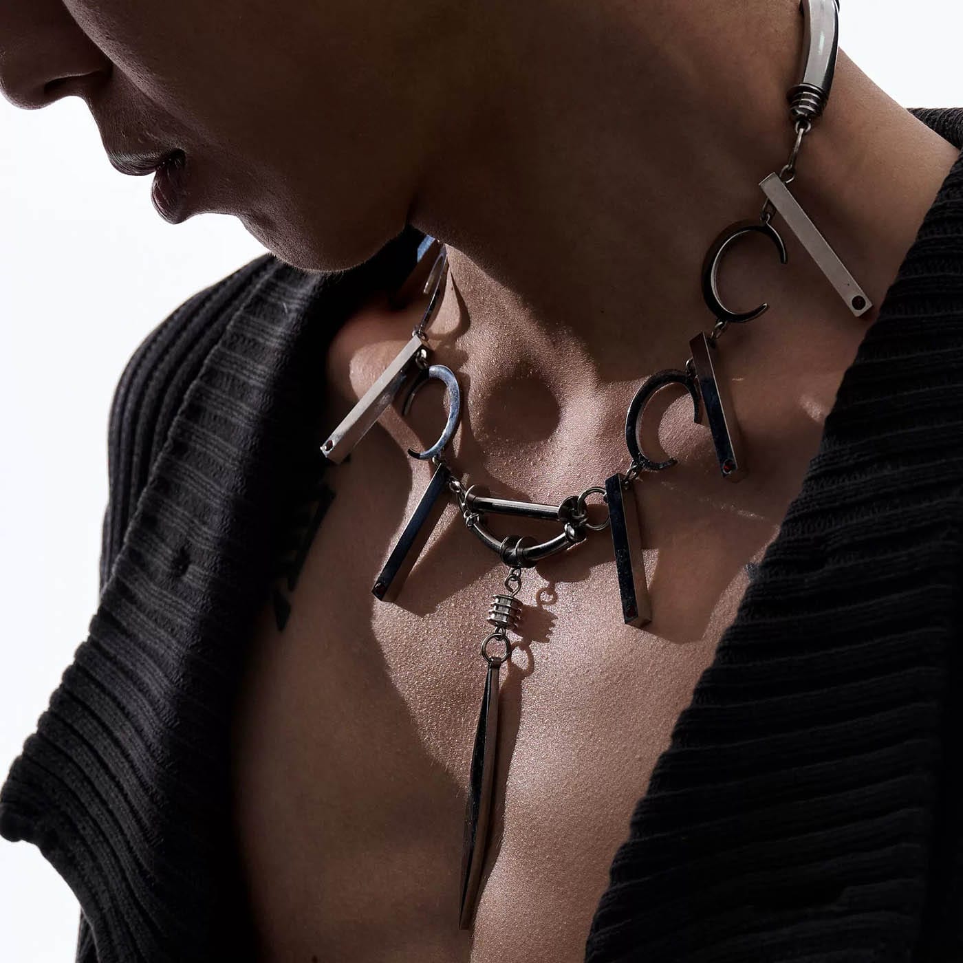 ILLUSORY The Prophet Crescent Necklace