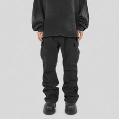 UNDERWATER Distressed Flare Pants