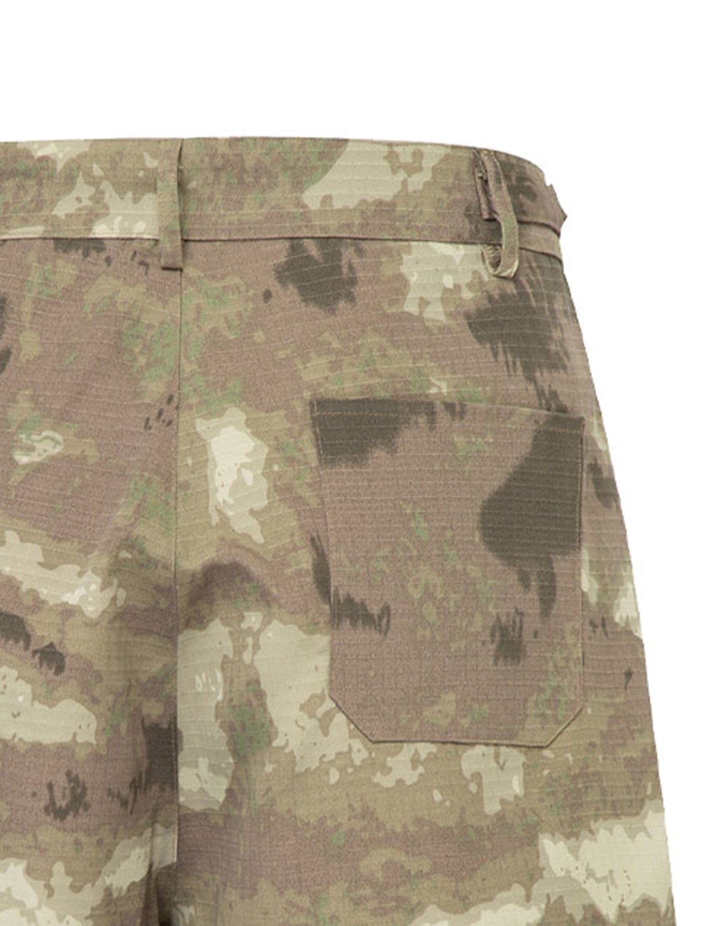 F2CE Retro Camo Multi Pocket Buckle Shorts