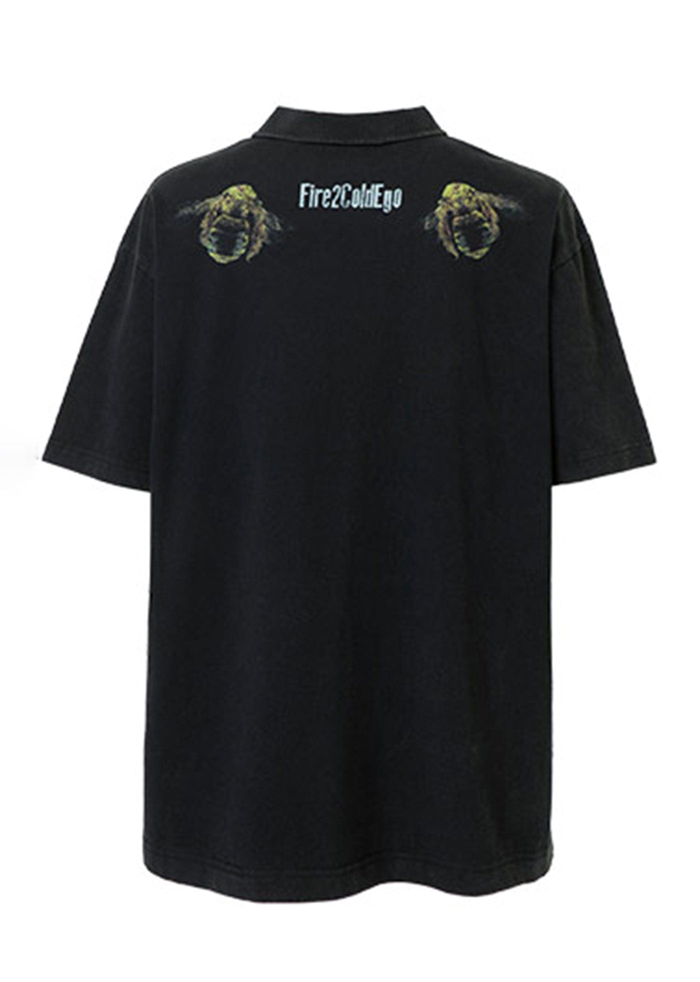 F2CE Pretentious Graphics Polo T-Shirt