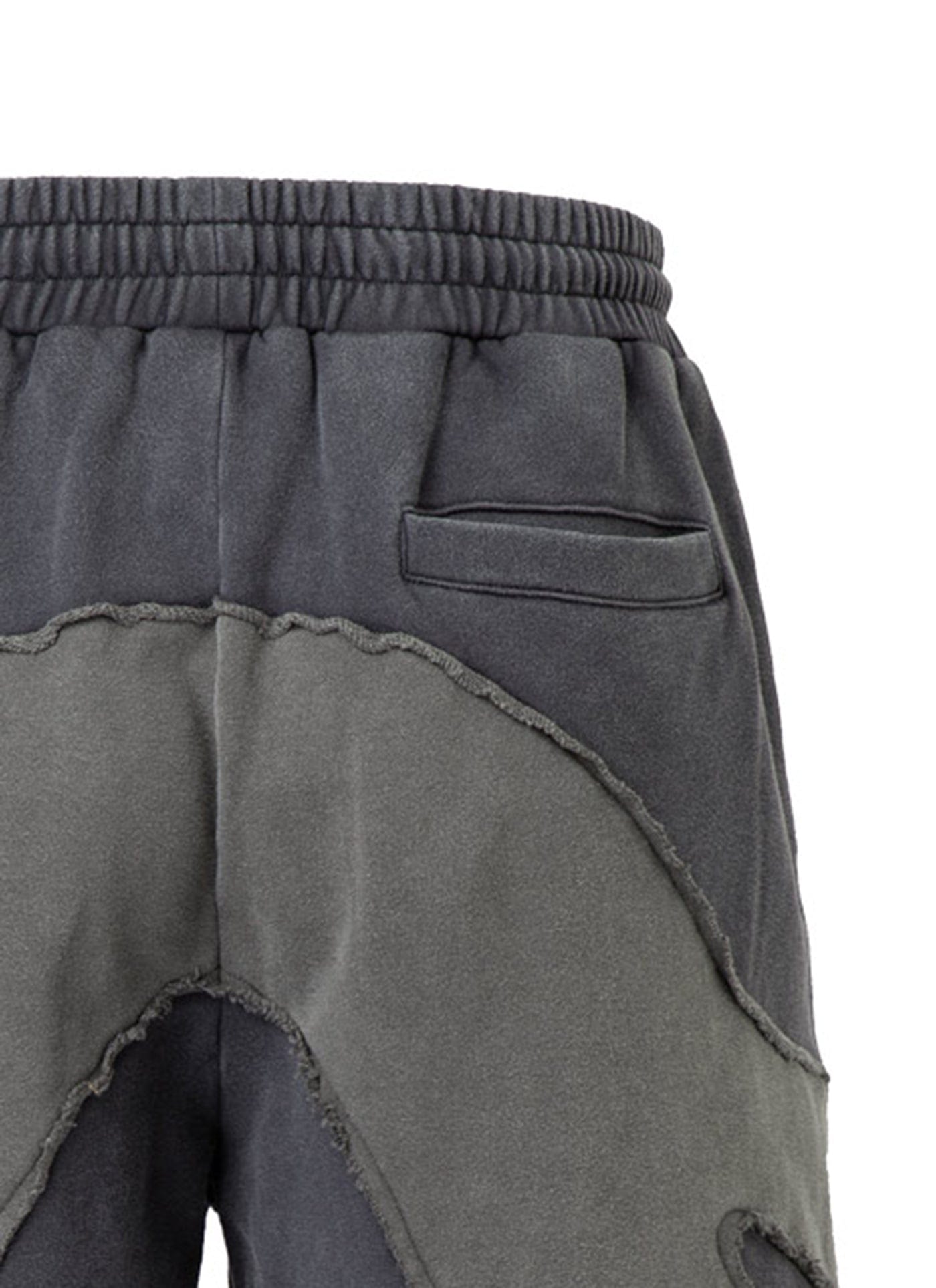 F2CE Distressed Spliced Shorts