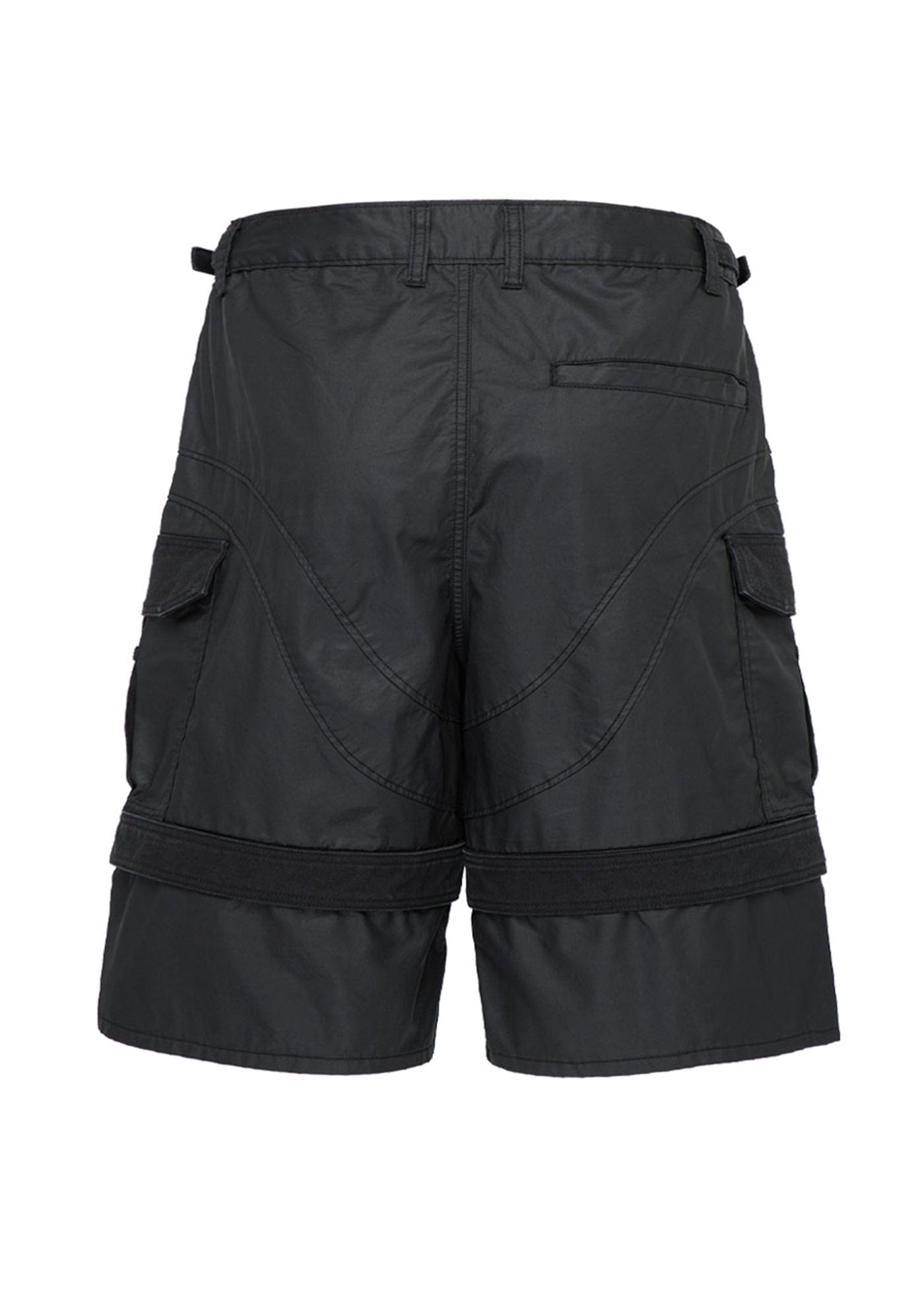 F2CE Spliced Big Pocket Waxed Shorts