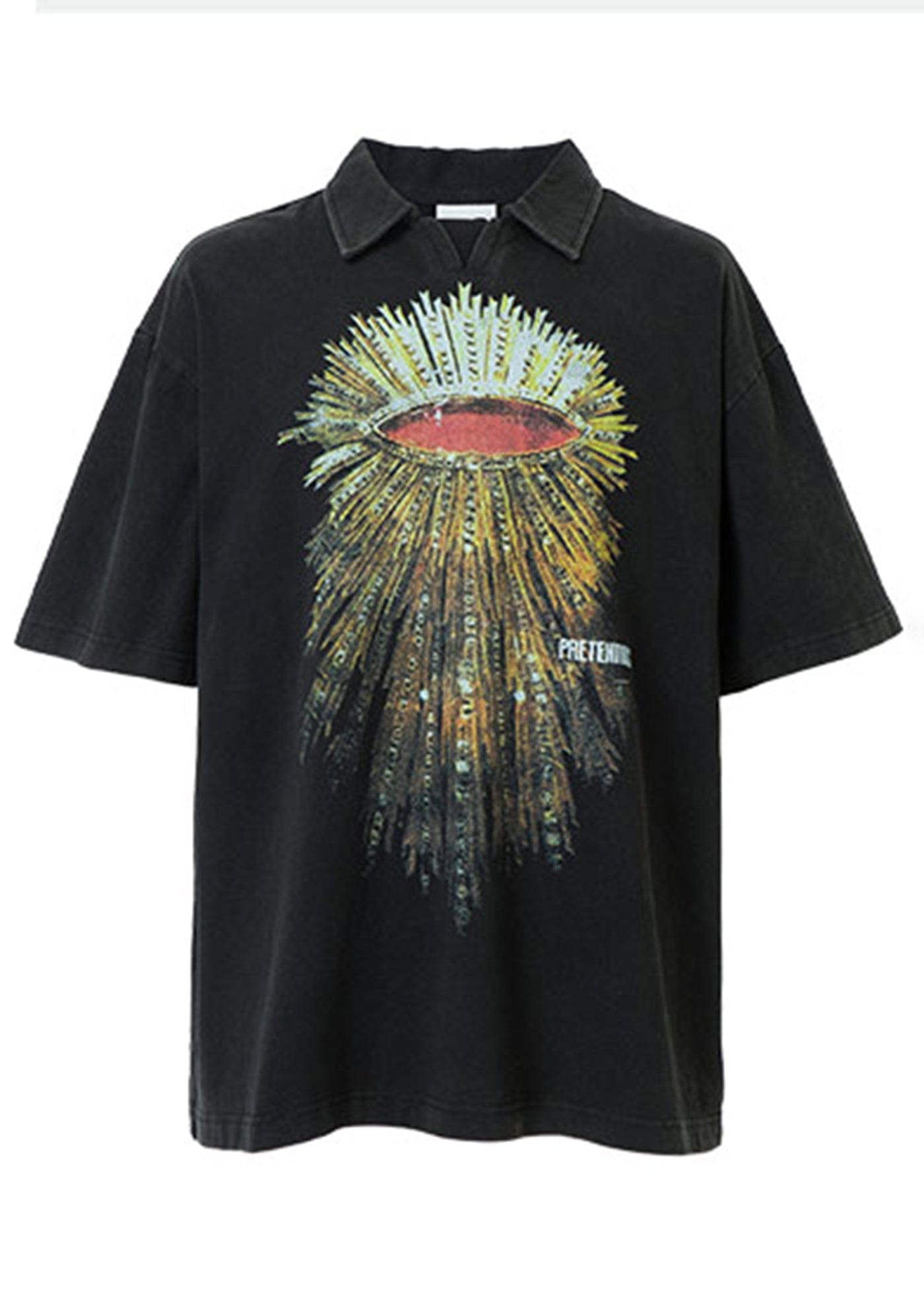 F2CE Pretentious Graphics Polo T-Shirt