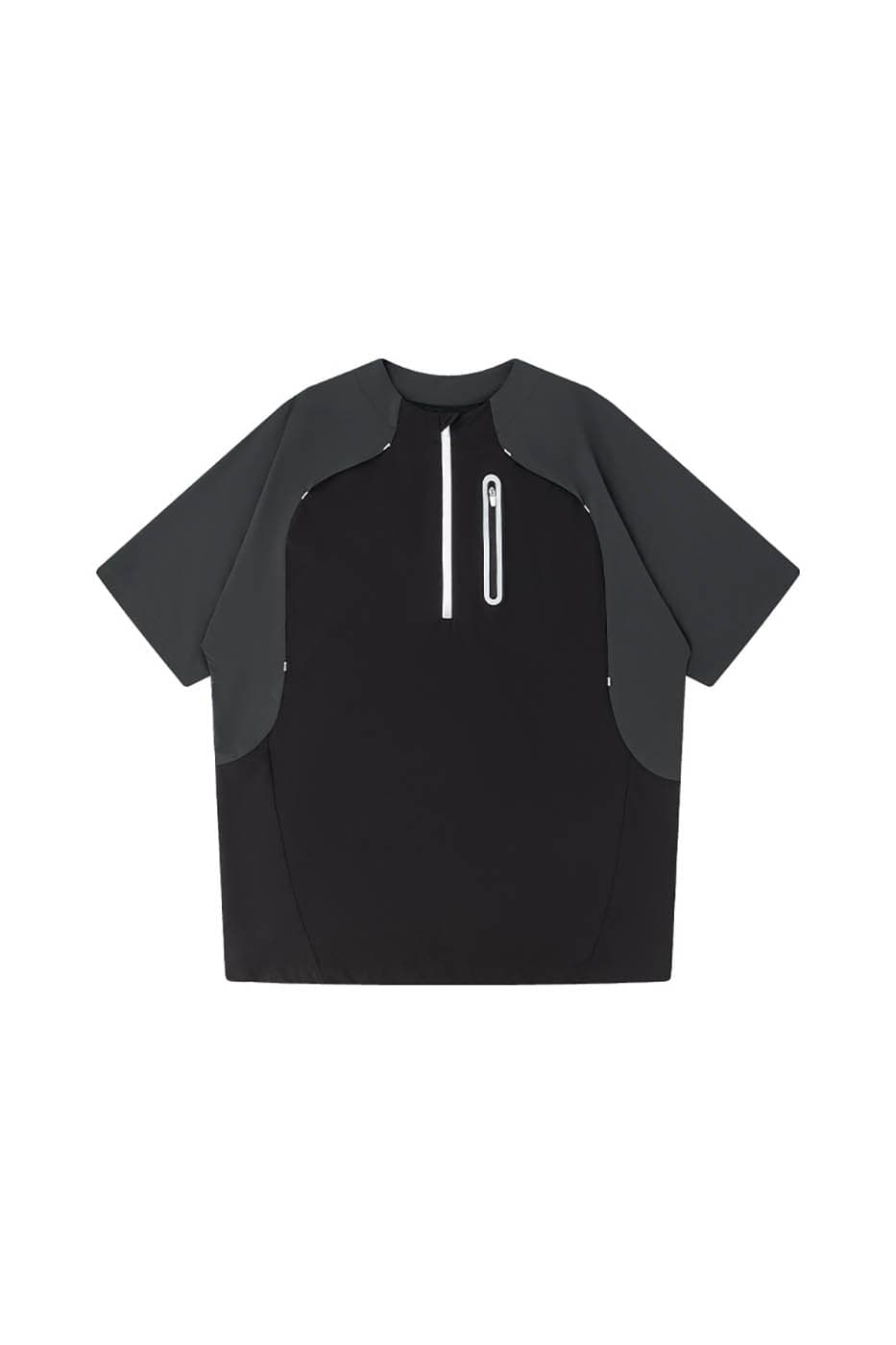 ENSHADOWER Deconstructed Water-Proof Zip-up T-Shirt