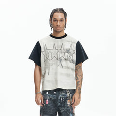 DND4DES Diamond Star Contrast T-Shirt