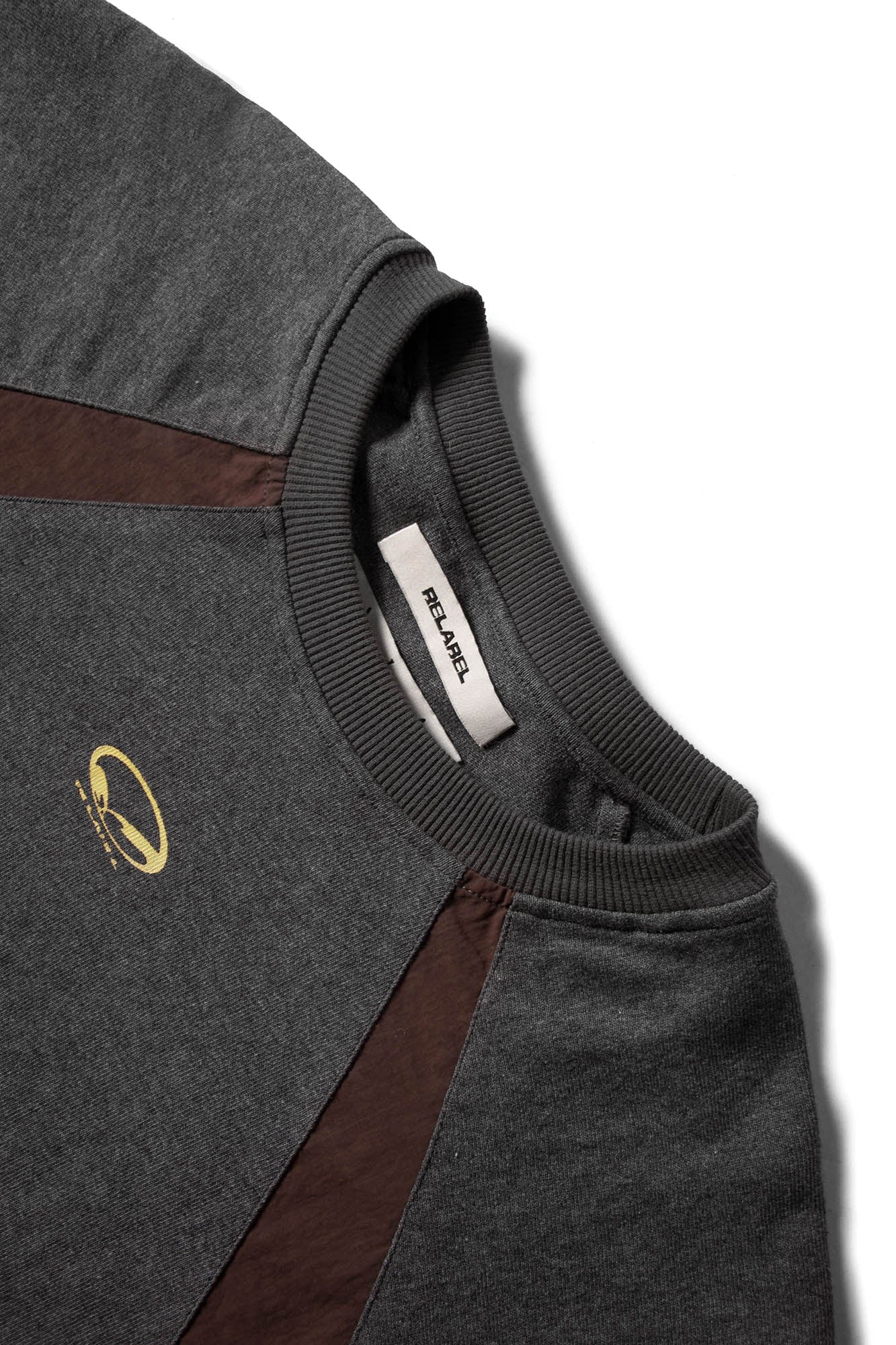 RELABEL No.21 Spliced Layered Long-Sleeve Tee