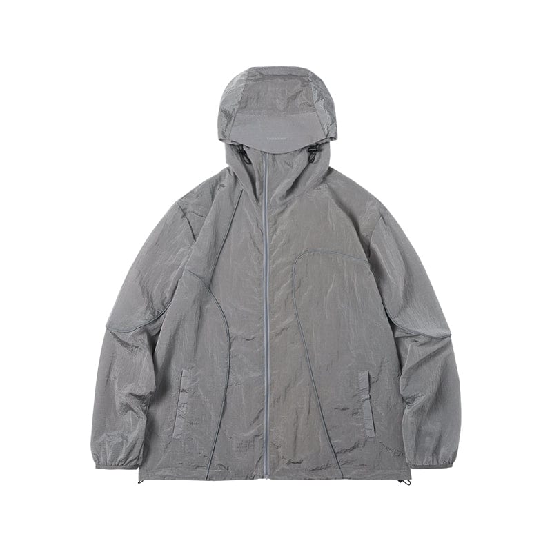 ENSHADOWER Reflective Stripes UV-Protection Crinkled Jacket