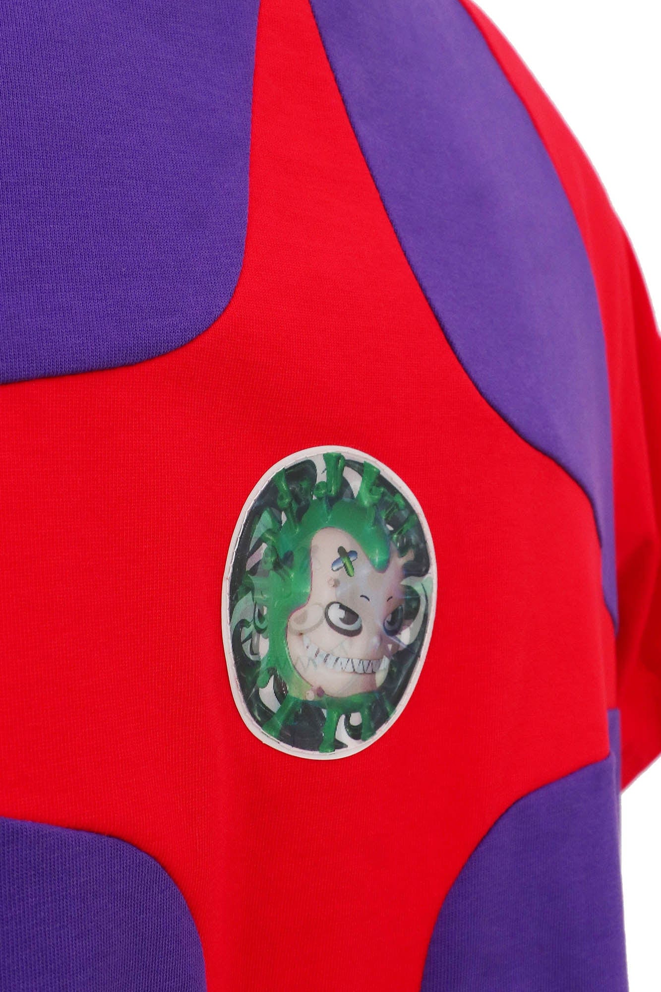 EMBRYO Four-Point Star Spliced T-Shirt
