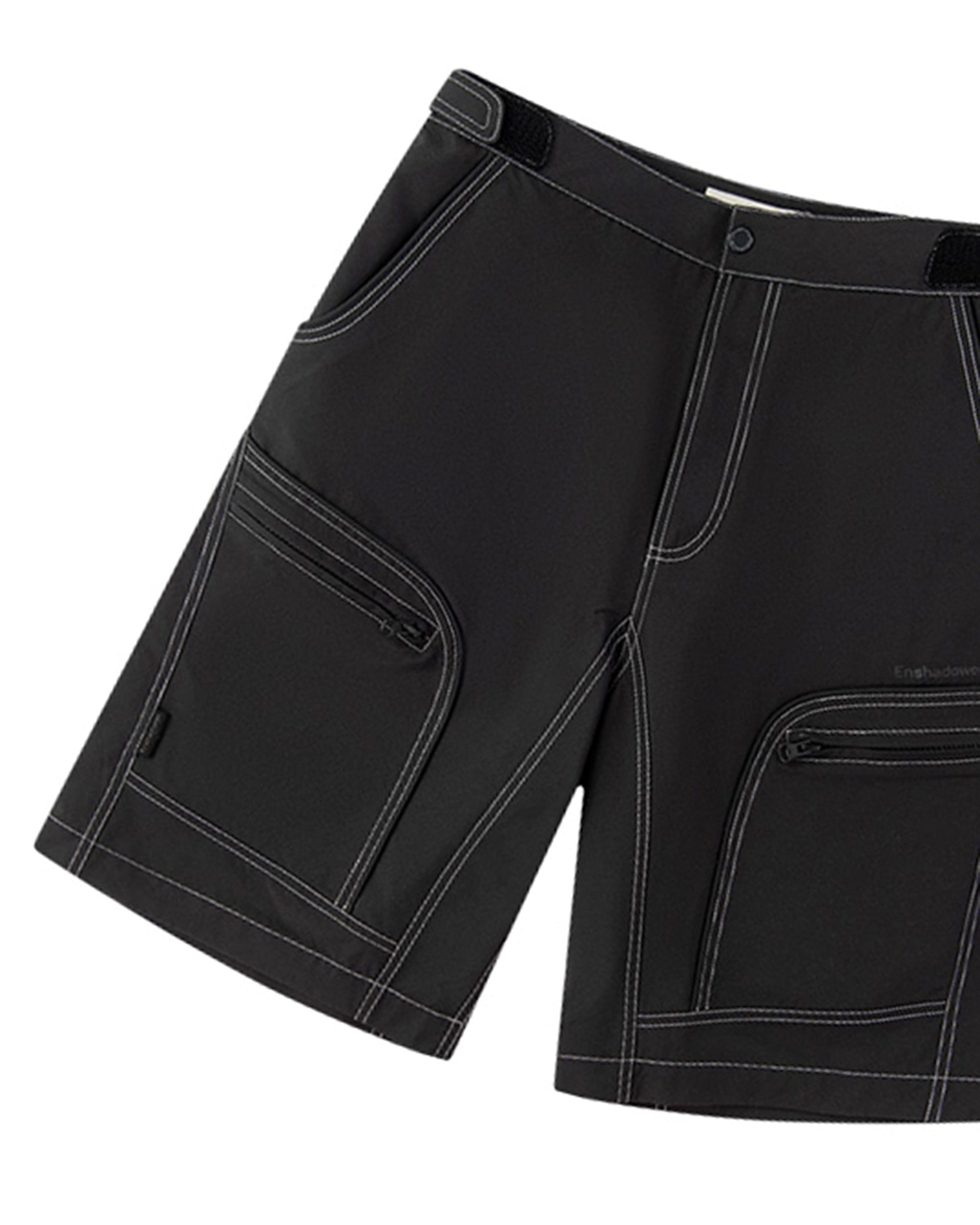 ENSHADOWER Deconstructed Multi Pockets Utility Shorts