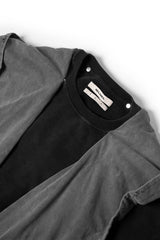 RELABEL Detachable-Hood Distressed Ripped Sweatshirt