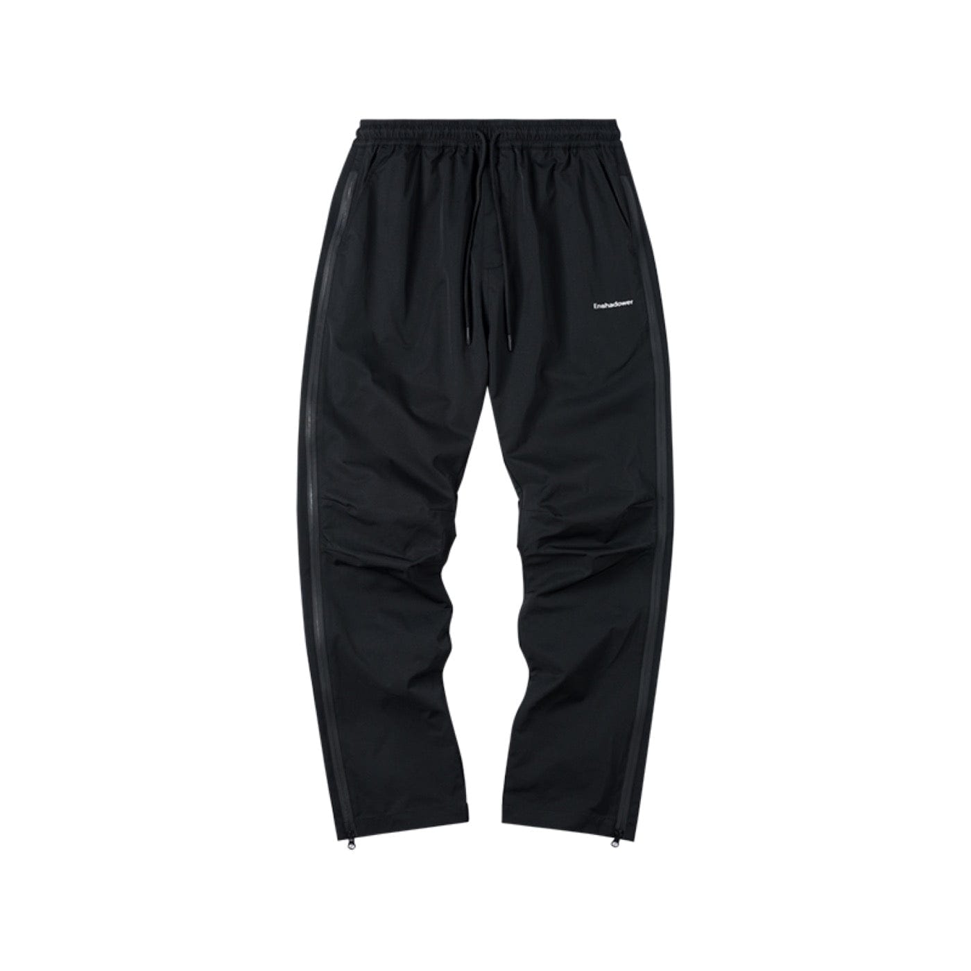 ENSHADOWER Side Zippers Crinkled Water-Proof Pants