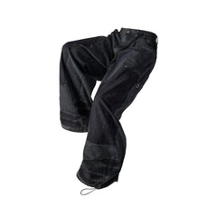 RELABEL Double-Knee Patch Washed Drawstring Jeans