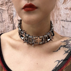 ILLUSORY Neo Era Cross Chocker