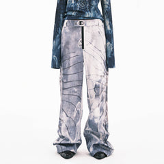 EMBRYO Modern Totem Wide-Leg Pants