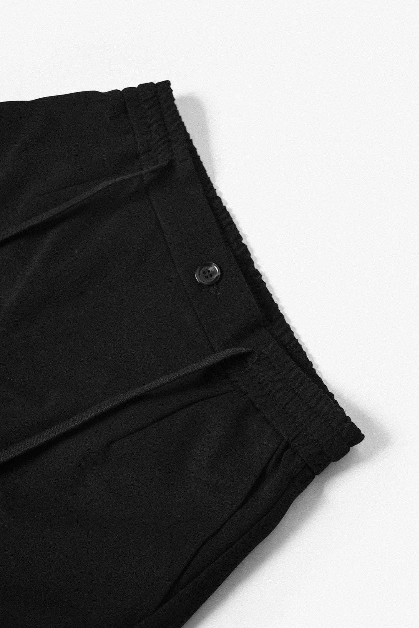 RELABEL Layered Detachable Snap-Fastener Long Skirt