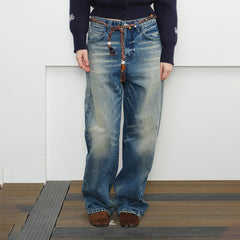 KREATE Classic Washed Whiskered Jeans