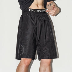 UNDERWATER Dark Soul LOGO Waistband Stretch Boxer Briefs