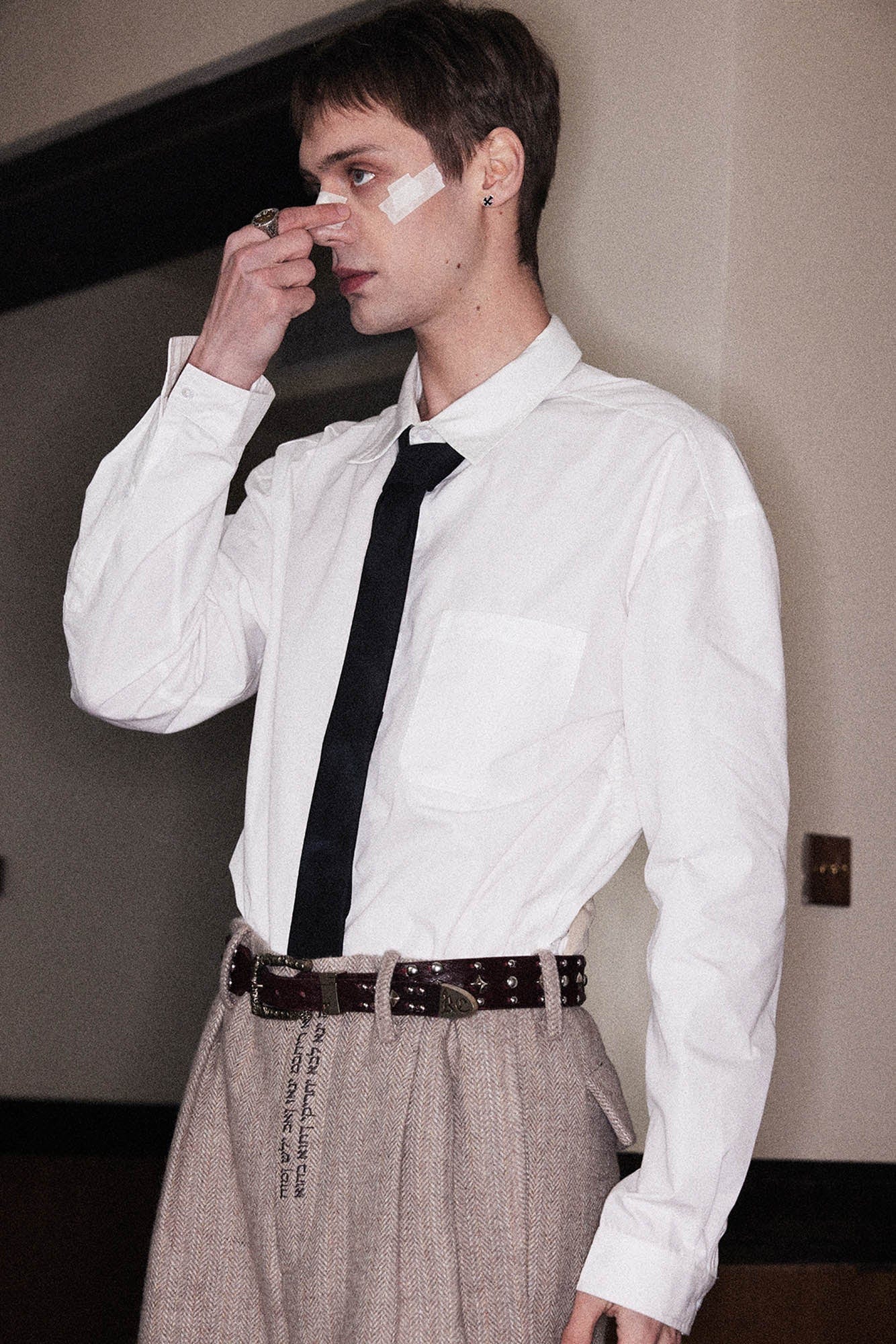 RICHILL Rune Patch-Back Shirt
