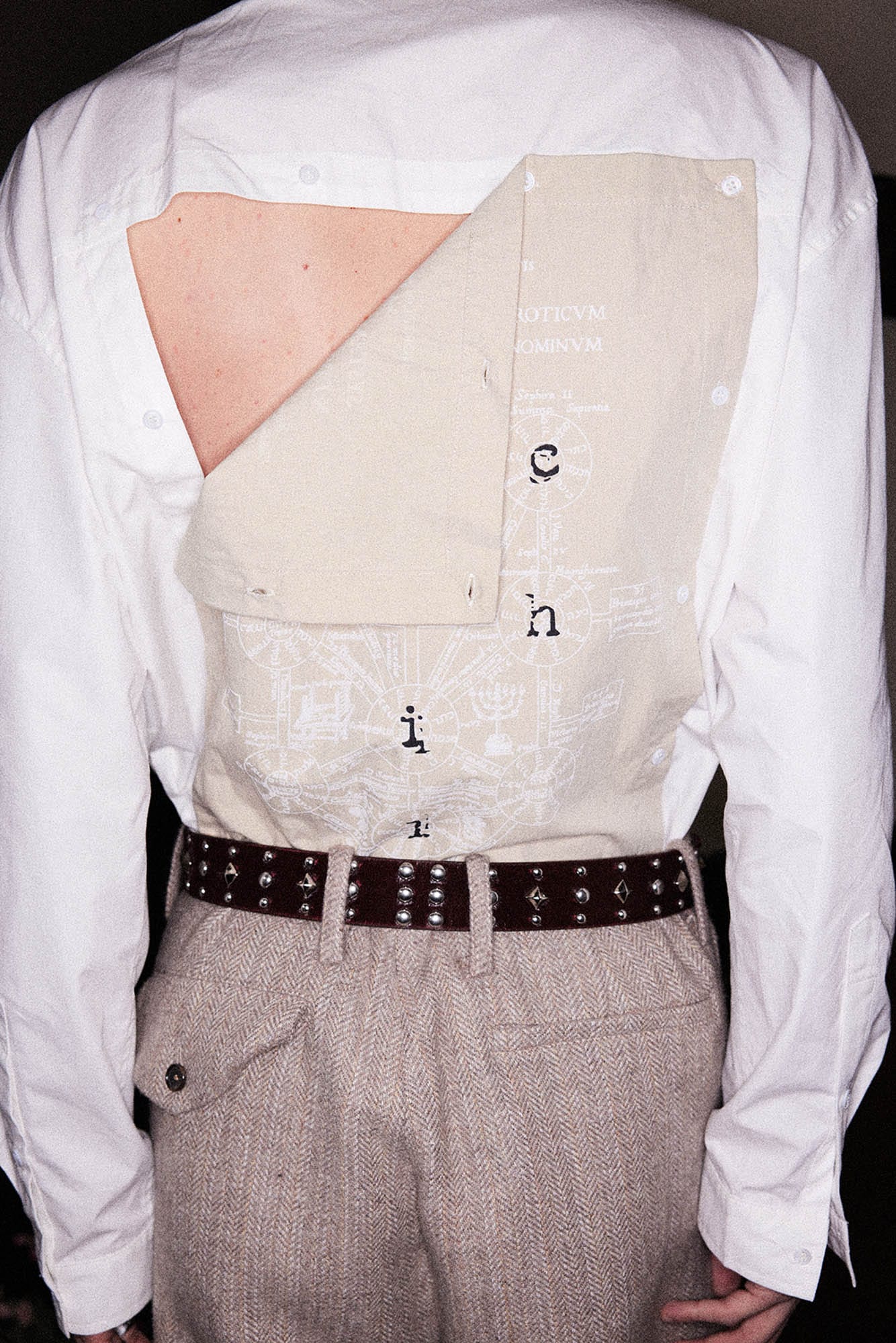 RICHILL Rune Patch-Back Shirt