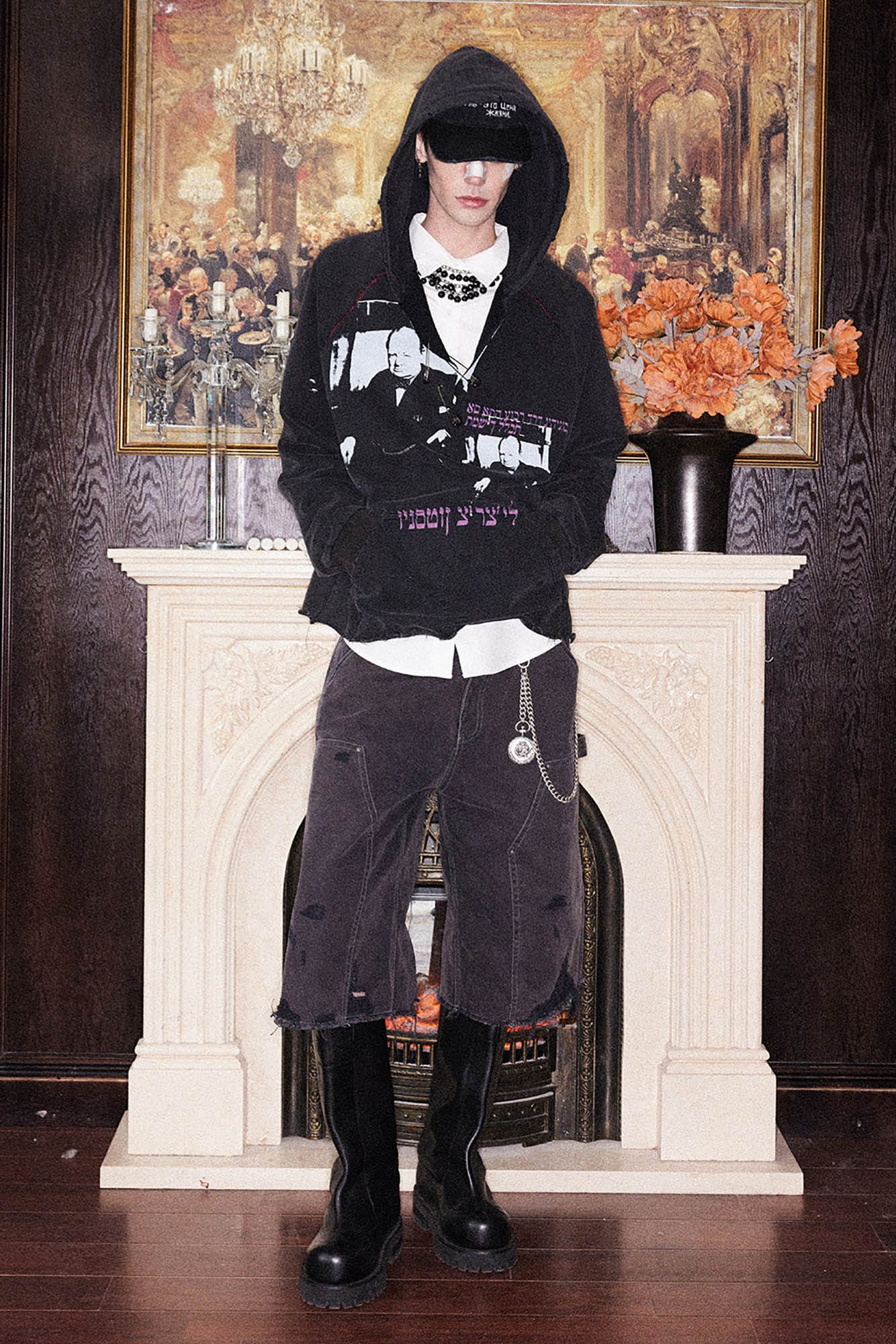 RICHILL Churchill Graphics Pin Hoodie