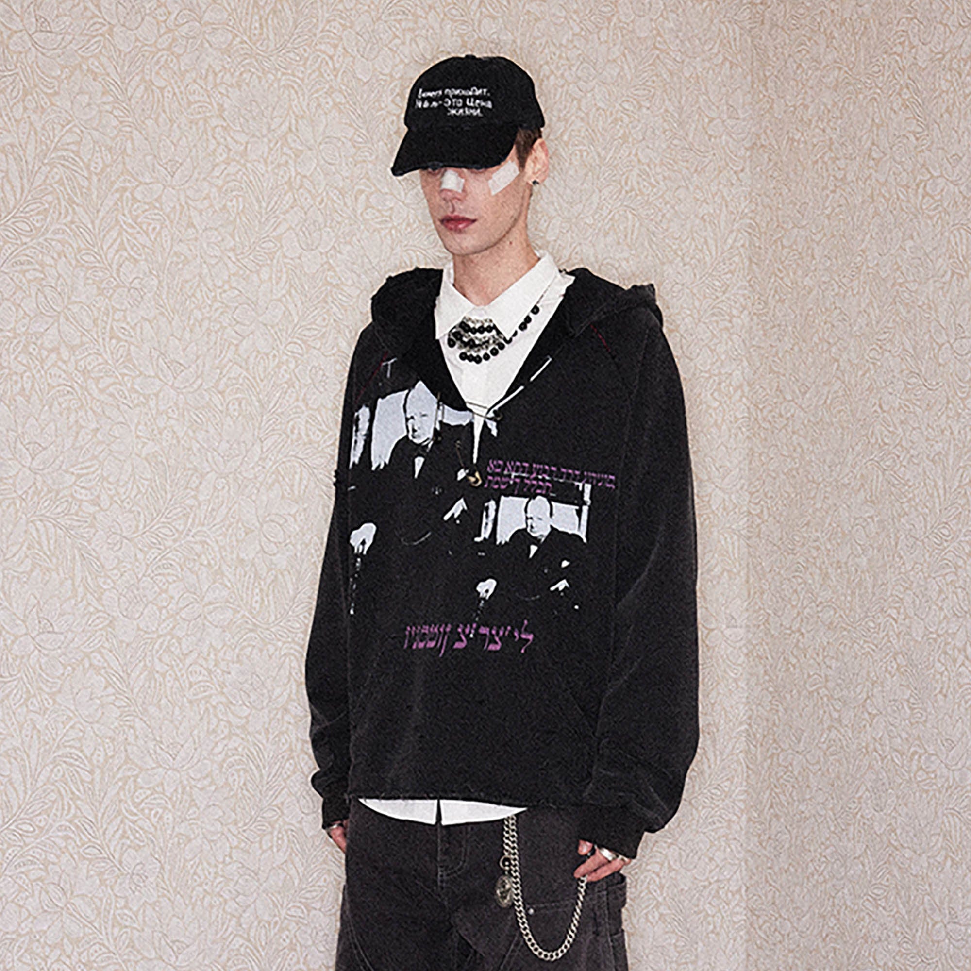 RICHILL Churchill Graphics Pin Hoodie