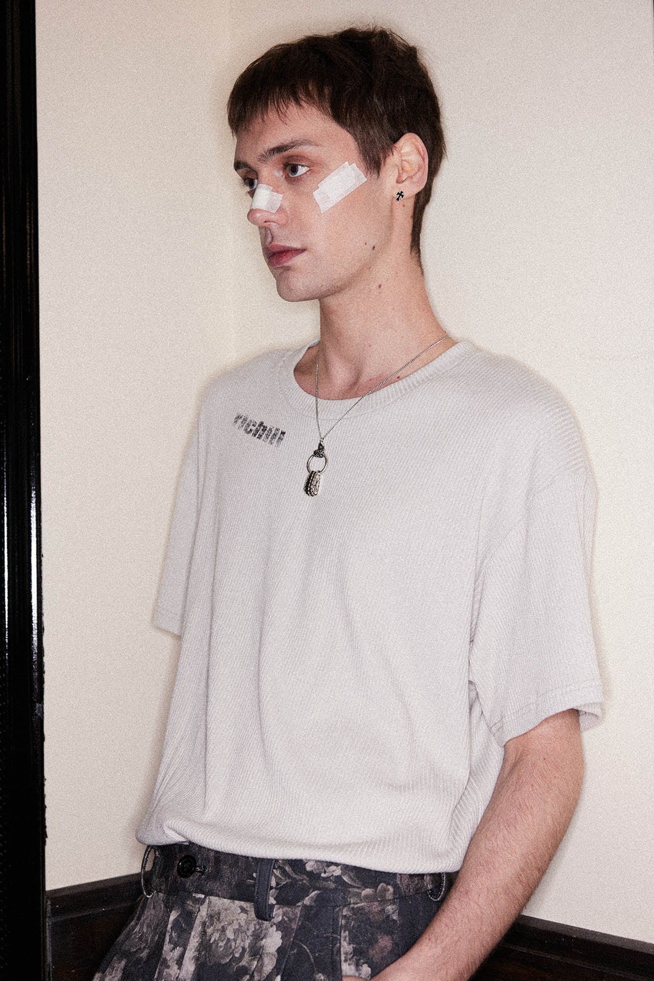 RICHILL My Smile ls A Rifle Ribbed T-Shirt