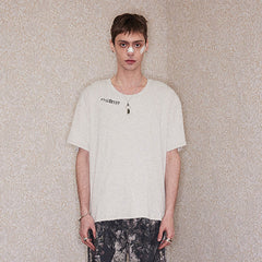RICHILL My Smile ls A Rifle Ribbed T-Shirt