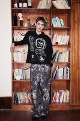 RICHILL Psychic TV Graphic Long-Sleeve Tee
