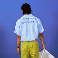 TRECLUB Vision your Success Pinstriped Half Shirt